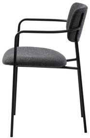 Sötétszürke étkezőszék Zama – Unique Furniture