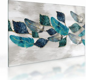 Üveg kép - Toll illusztráció (70x50 cm)
