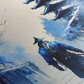 Kép - Szamuráj, akvárium (120x50 cm)