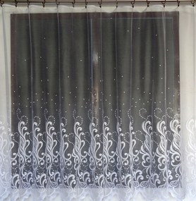 Mg Függöny 618/145 Fehér 200x160 készre szerelt K szalaggal