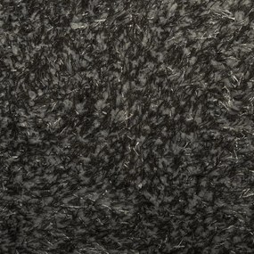 ISTAN antracitszürke hosszú szálú fényes szőnyeg 240 x 340 cm