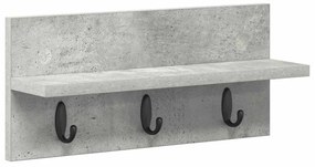 Fali Kabáthorog Beton szürke 40 x 10.5 x 18 cm Faanyag