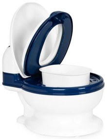 Wc formájú bili kivehető belsővel és kefével