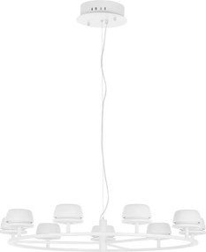 ITALUX AD16004-9A-WH MIRANDA Modern Led Függesztett Lámpa Fehér LED IP20