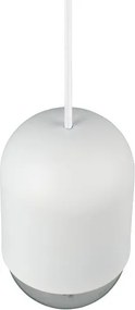 Fehér fém függőlámpa ø 11 cm Nara – Reality