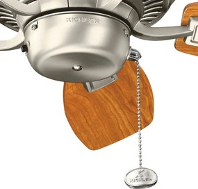Kichler modern mennyezeti ventilátor canfield nikkel dió cseresznye elsklfcanfield30bn