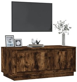 Füstös tölgy színű fatermék dohányzóasztal 102x50x44 cm