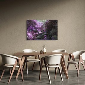 Kép - lila fák (90x60 cm)