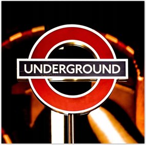 Poszterek 140x140 Underground London