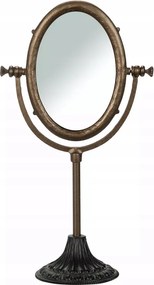 Álló Tükör Smink Fésülködőasztalhoz Retro Kicsi 31cm billenthető állványon