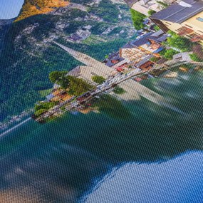 Kép - Alpesi falu (120x50 cm)