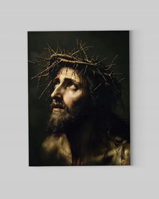 Jézus Krisztus töviskoronás vászonkép 60x80