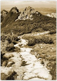 Poszterek 70x100 Tátra Lengyel hegyek Kilátás