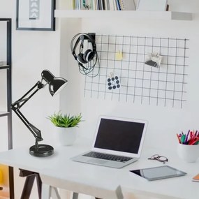 Brilagi - LED Asztali lámpa ROMERO 1xE27/10W/230V fekete