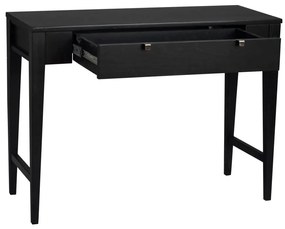 Fulla fekete tölgyfa konzolasztal - Rowico