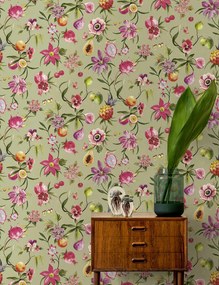 Holden Decor Wanderlust Tropica zöld gyümölcsös vlies tapéta – 92110