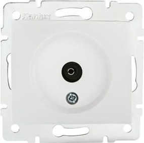 Kanlux Domo fehér F 24742 típusú antennacsatlakozó