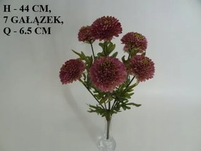 Csokor x7 Fokhagyma Dekorációs Teljes kiegészítő Művirág Töltő 44 cm