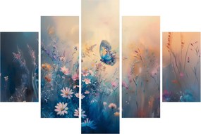 Kép - Rét pillangóval (150x105 cm)