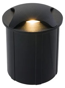 Nowodvorski PAT kültéri beépíthető lámpa, fekete, Beépített LED, 1x3W, 12 lm, TL-8162