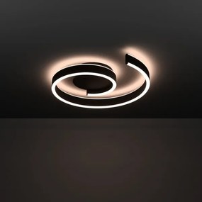 Eglo 901888 -LED RGBW dimmelhető mennyezeti lámpatest ANDABAIA-Z LED/37W/230V fekete