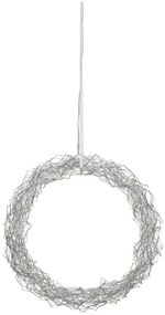 Markslöjd 703442 - LED karácsonyi dekoráció JULLE 30xLED/0,03W/3xAA ezüst