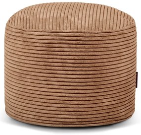 Barna kordbársony babzsákfotel Mini – SLOWDOWN