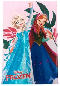 Gyermek törölköző FROZEN rózsaszín 30x50cm Setino