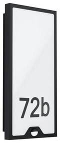 Eglo 780421 - CASAZZA LED házszámtábla érzékelővel LED/16W/230V IP44