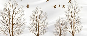 Kép - szarvas folyóelőtt (120x50 cm)