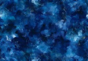 Fotótapéta - Sötétkék absztrakció (147x102 cm)