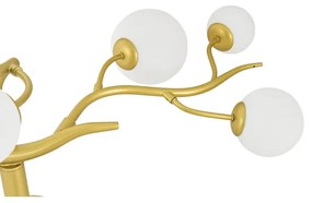 Brilagi - LED Felületre szerelhető csillár MISTEL 9xG9/3W/230V arany/fehér