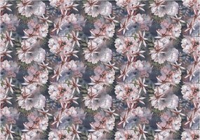 3D fotótapéta virágok bazsarózsa rózsák növények 368 x