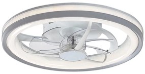 Rabalux Rabalux 71335-LED Dimmelhető mennyezeti lámpa ventilátorral FANRICIUS 40W/230V 3000/4000/6000K + távirányító RL71335