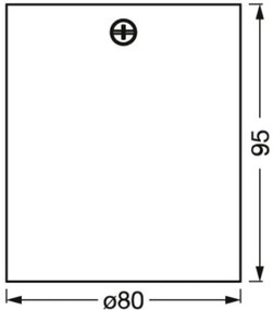 Osram - SPOT spotlámpa 1xGU10/7W/230V fehér