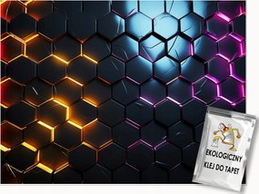 Ifjúsági 3D Fotótapéta Hexagonok Fiúknak Fali Tapéta 250x175