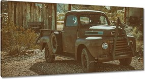 Festmények 115x55 Amerikai teherautó