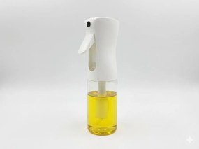 Fehér Olaj-, Olajspray Adagoló 200ml Konyhai