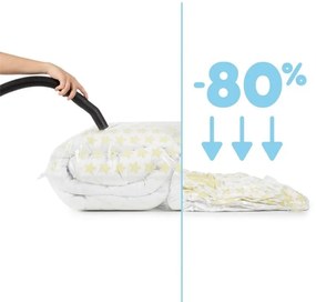 Compactor Compress L vákuos tárolózsák, vanília,100 l, 70 x 100 cm, 1 db