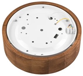 Brilagi - LED mennyezeti lámpa CARVALHO 1xE27/60W/230V cseresznye tölgy, Ø27 cm