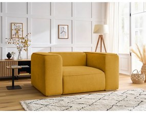 Okkersárga fotel Zephyr – Bobochic Paris