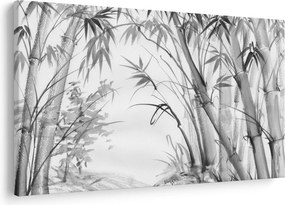 Kép - Bambusz erdő (90x60 cm)