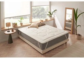 Kétoldalas habszivacs topper fedőmatrac 200x200 cm Premium – Moonia