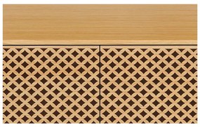 Camden Diamond komód tölgyfa dekorral - Woodman