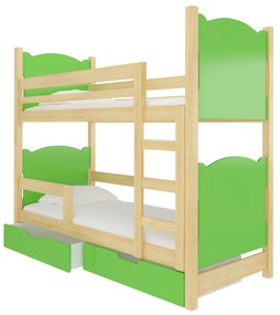 Emeletes gyerekágy 180x75 cm. Akció -18%. 1052103