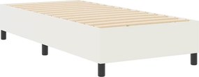 vidaXL Platform ágykeret Krém 90 x 190 cm szövet