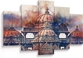 Kép - Akshardham, New Delhi, India (150x105 cm)