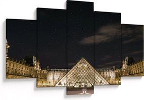 Kép - Louvre éjjel (150x105 cm)
