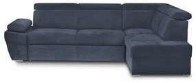 RATLO Kinyitható kanapé Jobb Tengerész kék