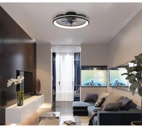 Globo Celeste 03643 távirányítós mennyezeti ventilátoros lámpa, 40W LED, 3000K-6500K, 188-2080 lm
